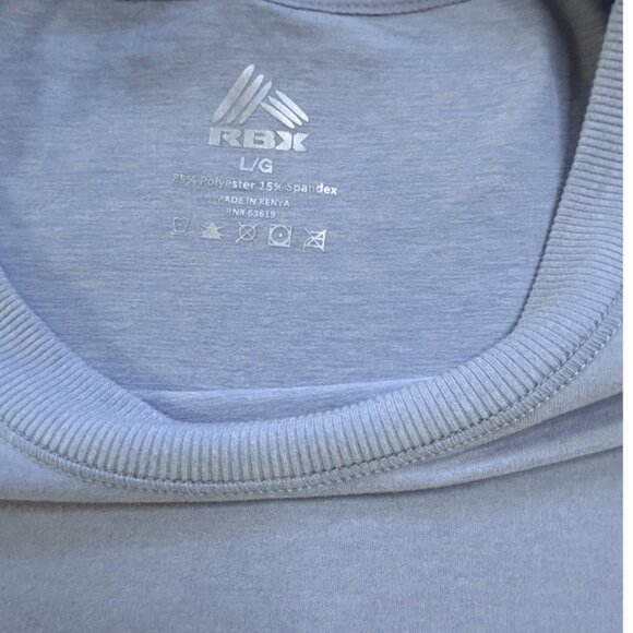 RBX Active Fashion Athletic Long Sleeve Super Soft T Shirt Top Women's Size L - Picture 12 of 16